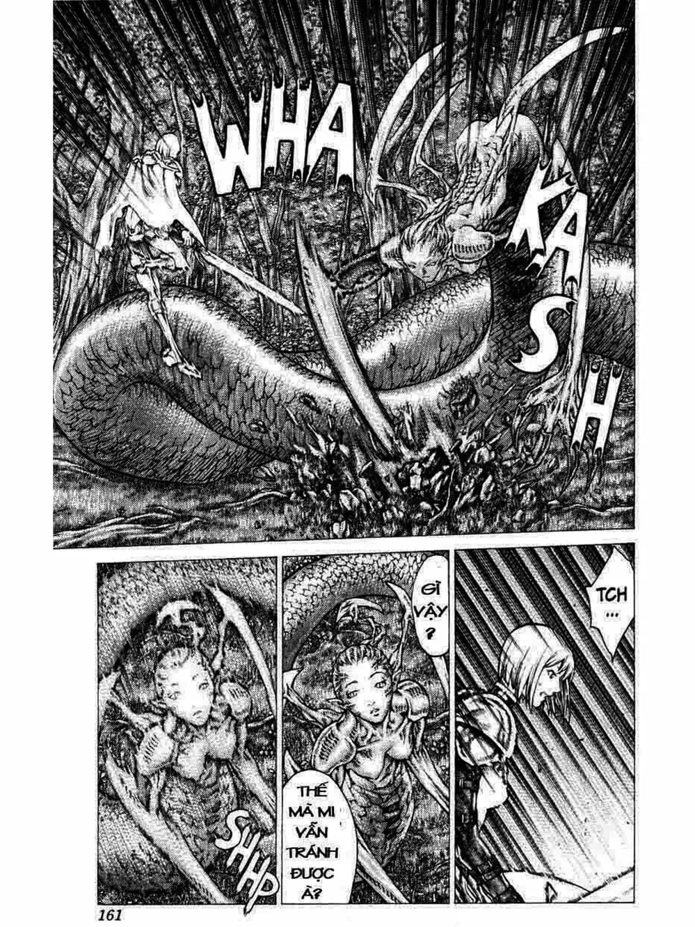 Truyện Tranh Claymore Mắt Bạc trang 4