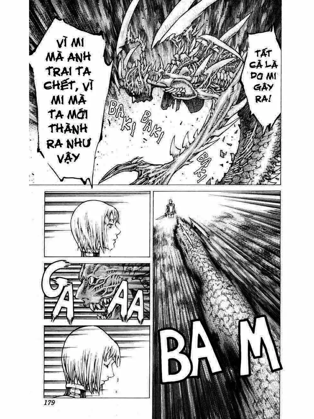 Truyện Tranh Claymore Mắt Bạc trang 4