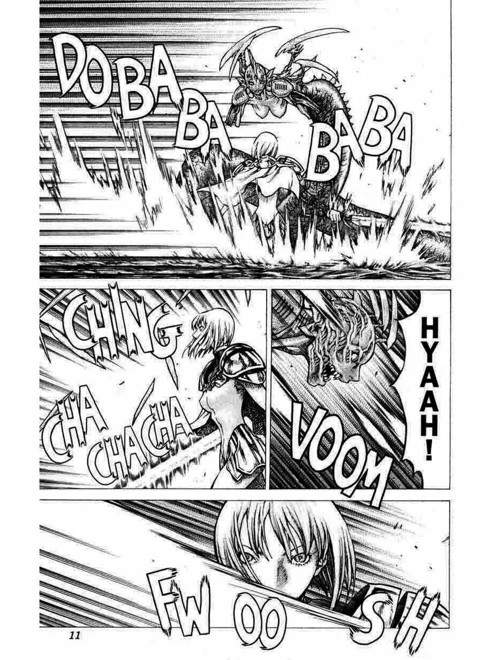 Truyện Tranh Claymore Mắt Bạc trang 4