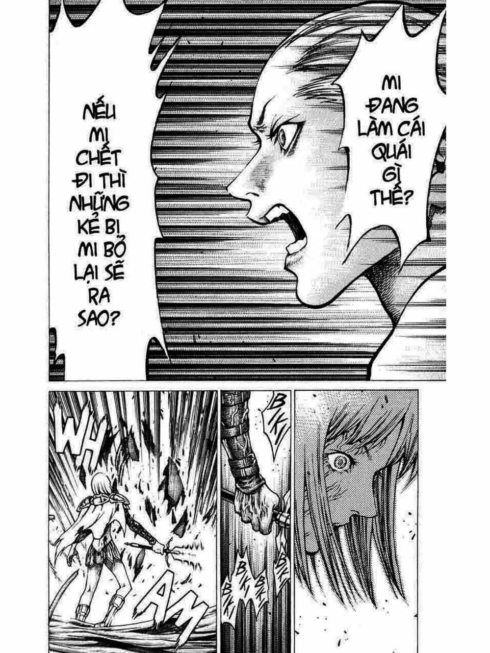 Truyện Tranh Claymore Mắt Bạc trang 4