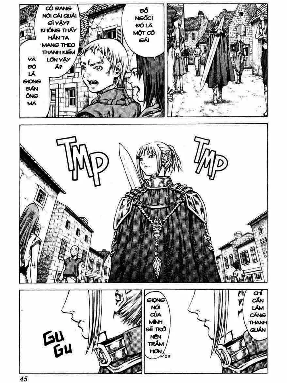 Truyện Tranh Claymore Mắt Bạc trang 4