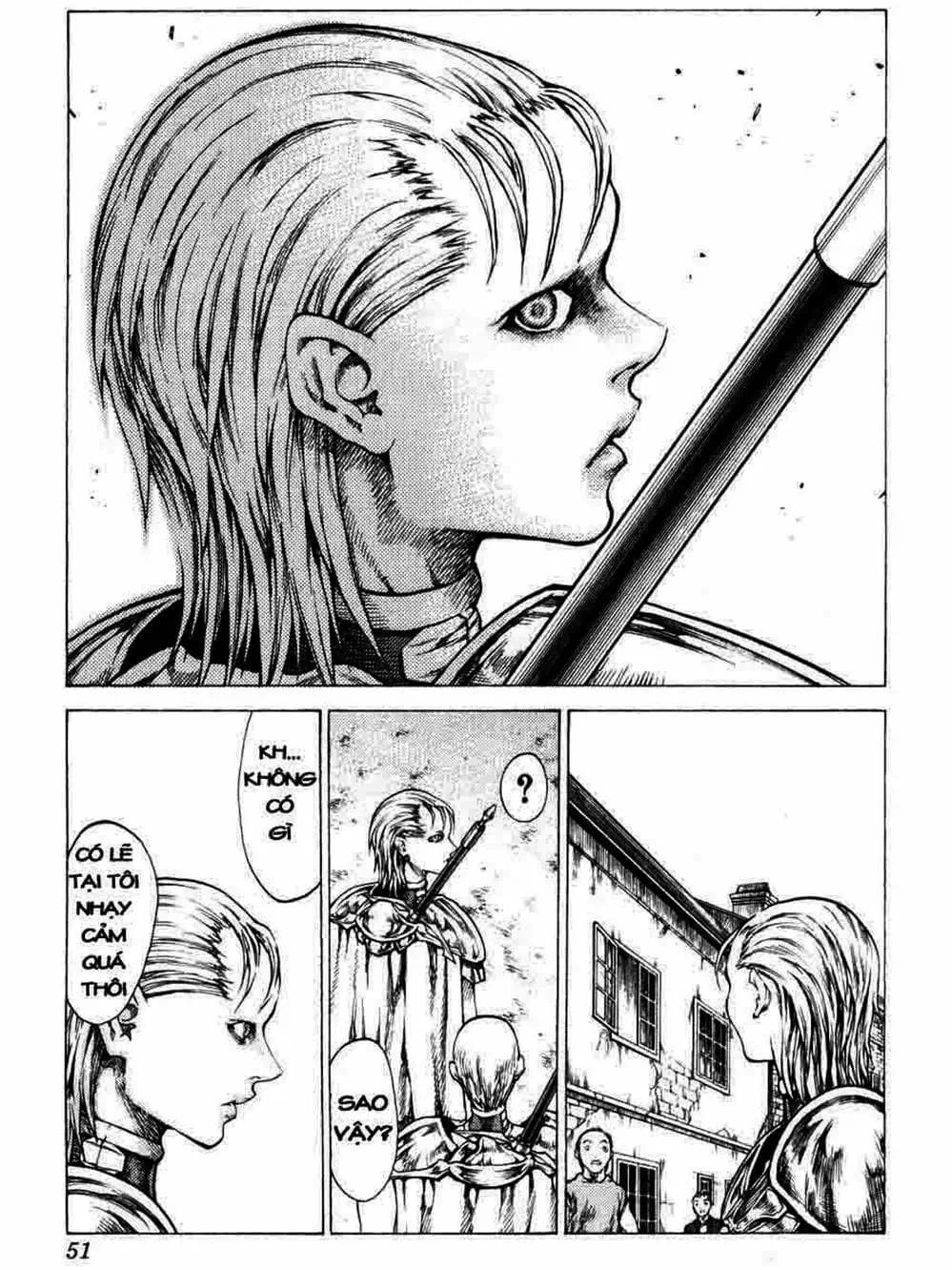 Truyện Tranh Claymore Mắt Bạc trang 4