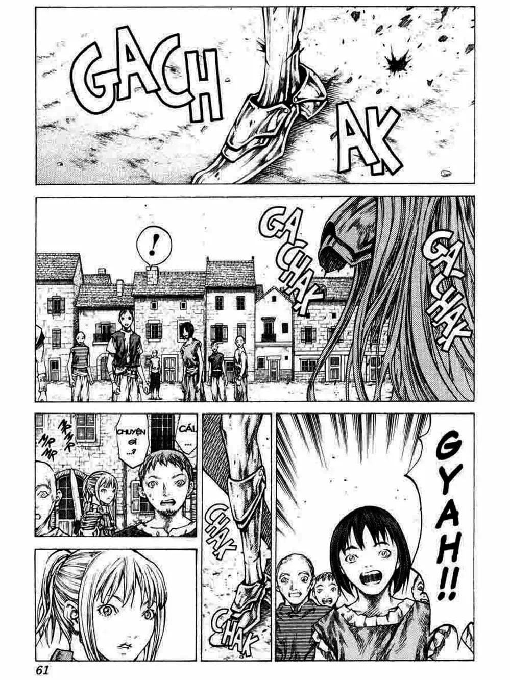 Truyện Tranh Claymore Mắt Bạc trang 4