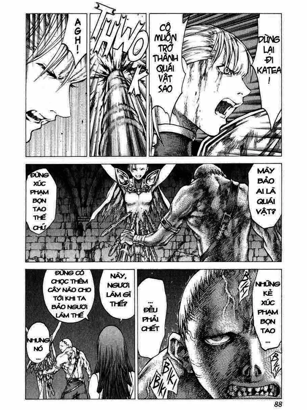 Truyện Tranh Claymore Mắt Bạc trang 4