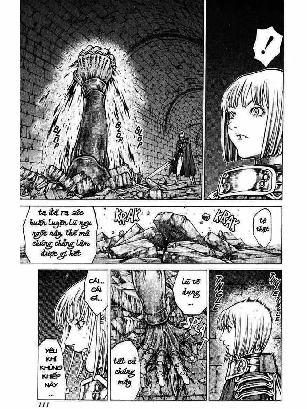 Truyện Tranh Claymore Mắt Bạc trang 4