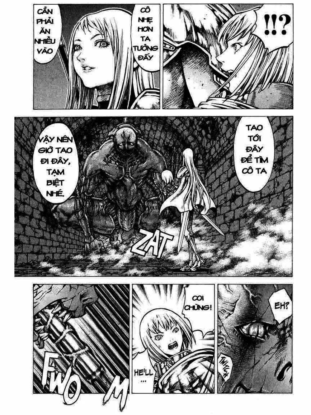 Truyện Tranh Claymore Mắt Bạc trang 4