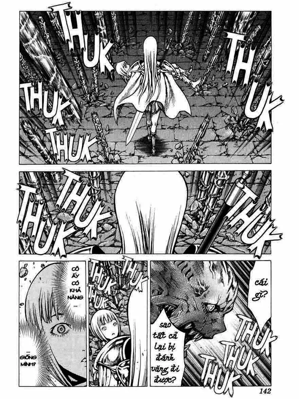 Truyện Tranh Claymore Mắt Bạc trang 4