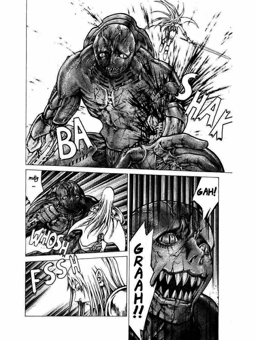 Truyện Tranh Claymore Mắt Bạc trang 4