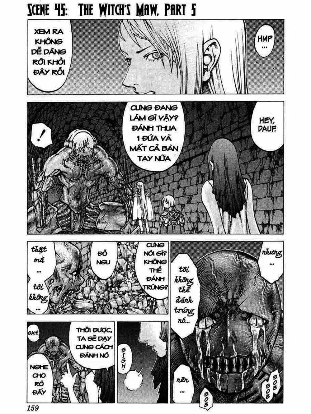 Truyện Tranh Claymore Mắt Bạc trang 4