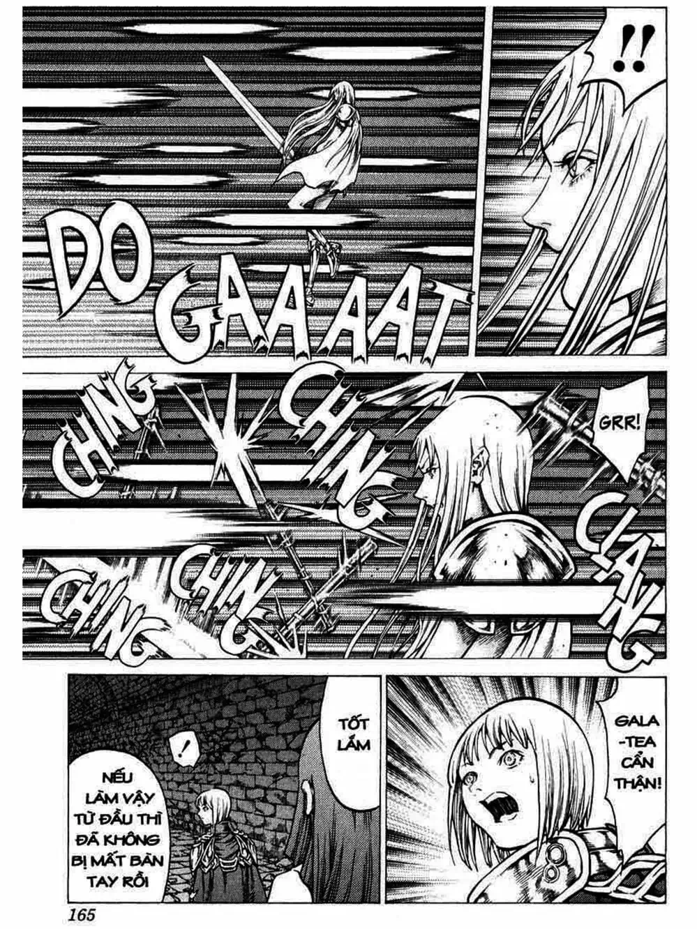 Truyện Tranh Claymore Mắt Bạc trang 4