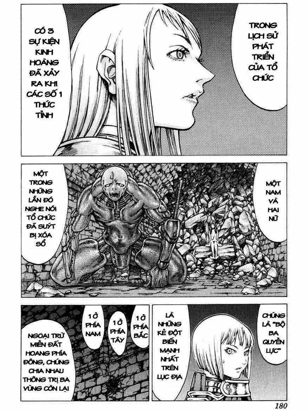 Truyện Tranh Claymore Mắt Bạc trang 4