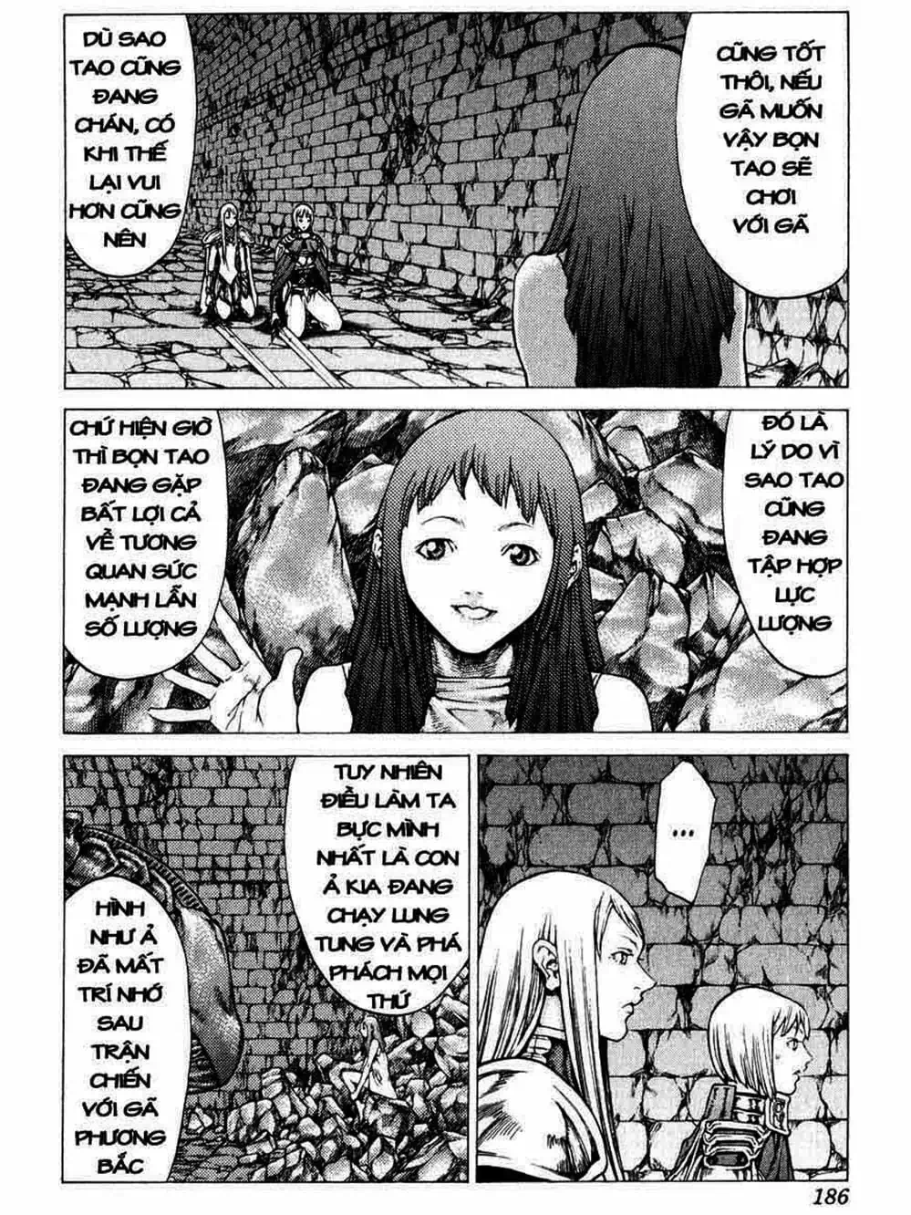 Truyện Tranh Claymore Mắt Bạc trang 4