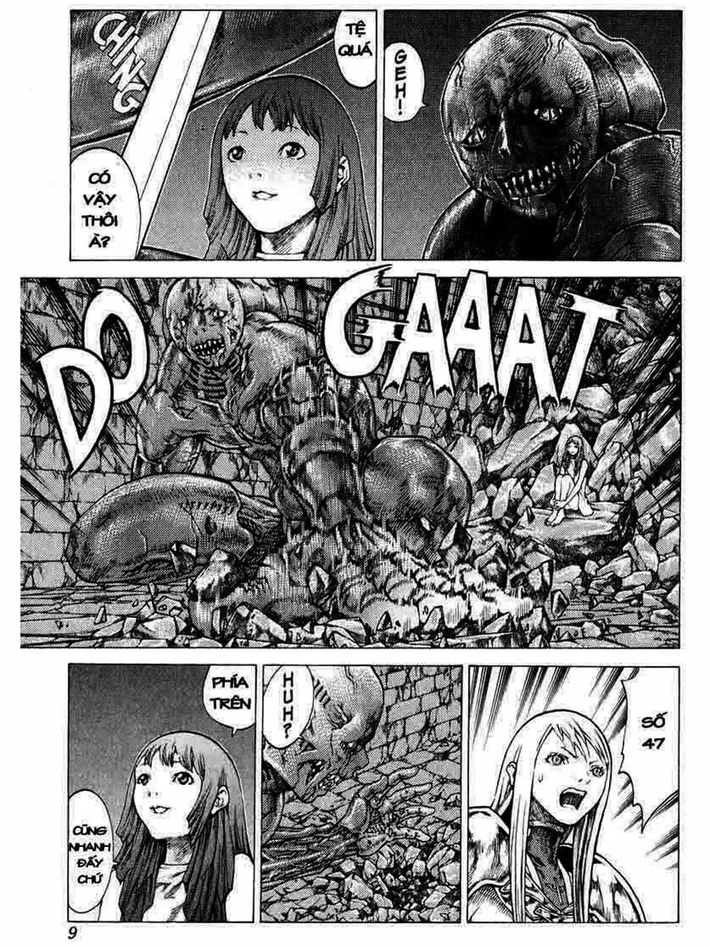 Truyện Tranh Claymore Mắt Bạc trang 4