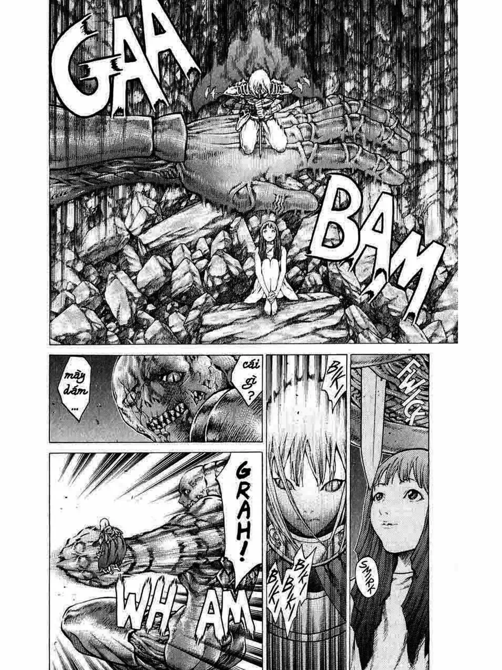 Truyện Tranh Claymore Mắt Bạc trang 4