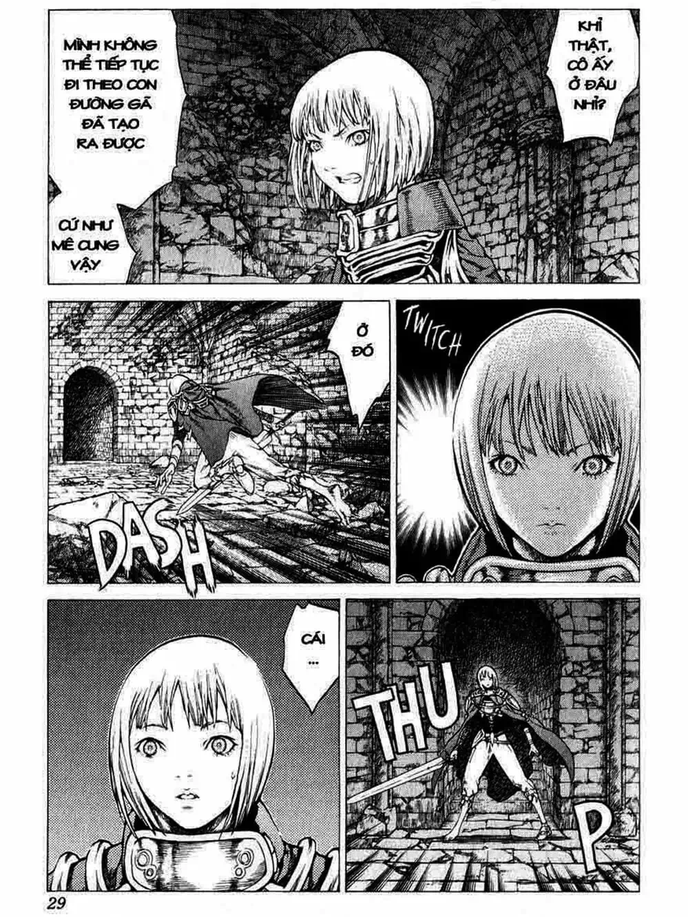 Truyện Tranh Claymore Mắt Bạc trang 4