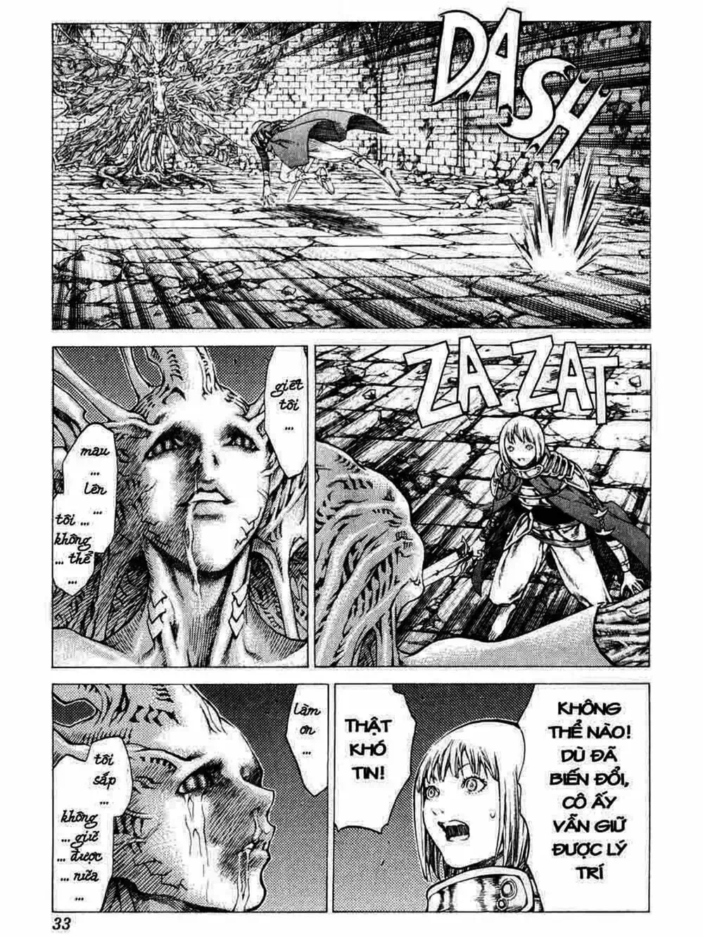 Truyện Tranh Claymore Mắt Bạc trang 4