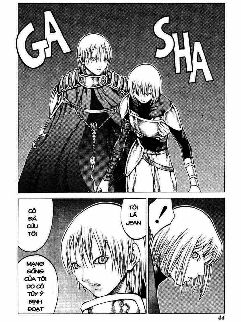 Truyện Tranh Claymore Mắt Bạc trang 4