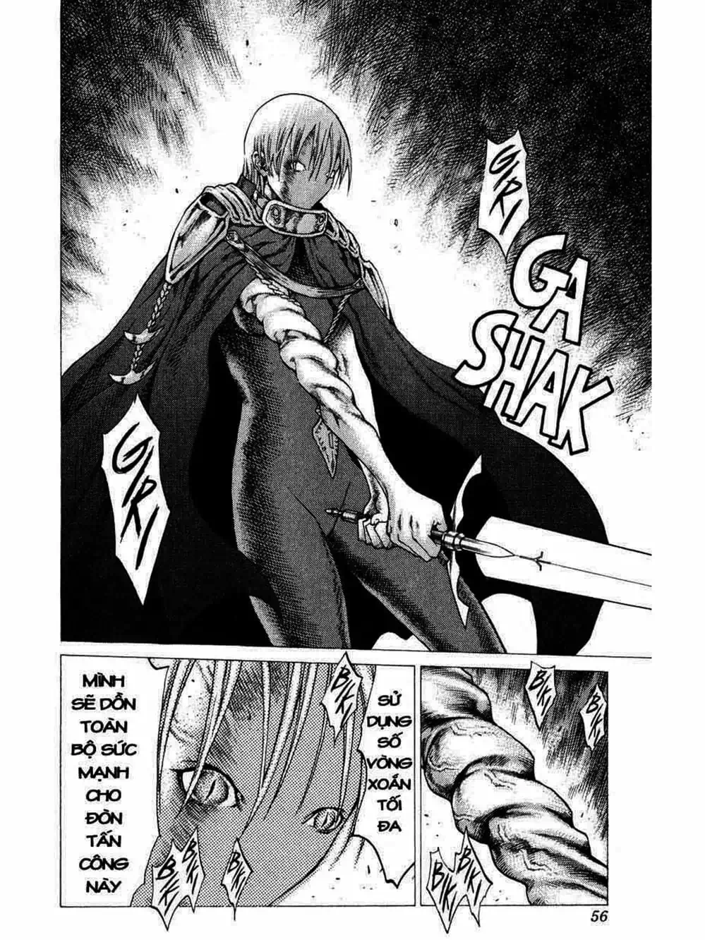 Truyện Tranh Claymore Mắt Bạc trang 4