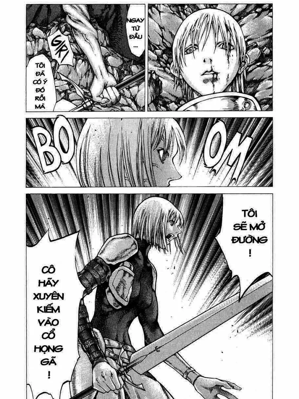 Truyện Tranh Claymore Mắt Bạc trang 4