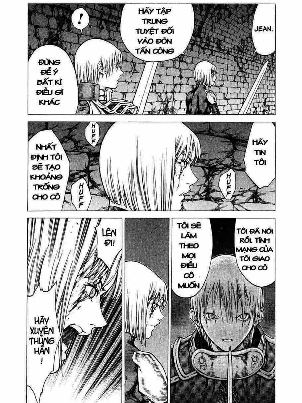Truyện Tranh Claymore Mắt Bạc trang 4