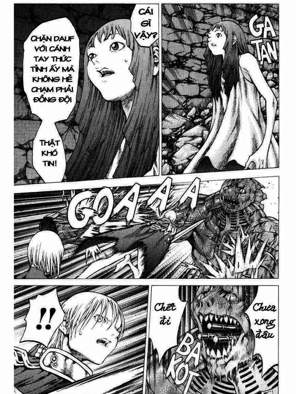 Truyện Tranh Claymore Mắt Bạc trang 4