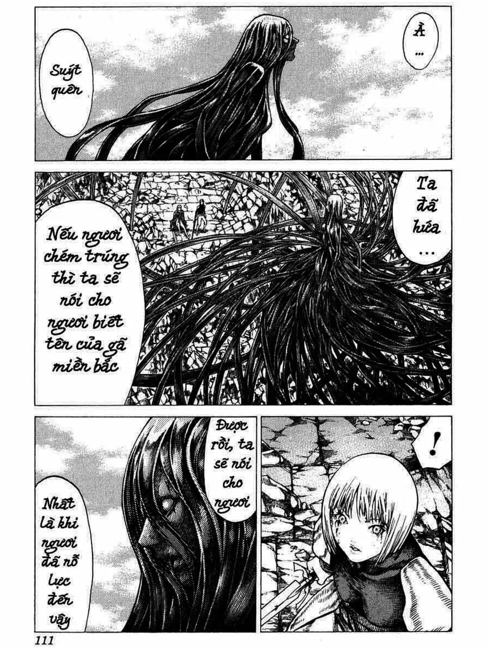 Truyện Tranh Claymore Mắt Bạc trang 4