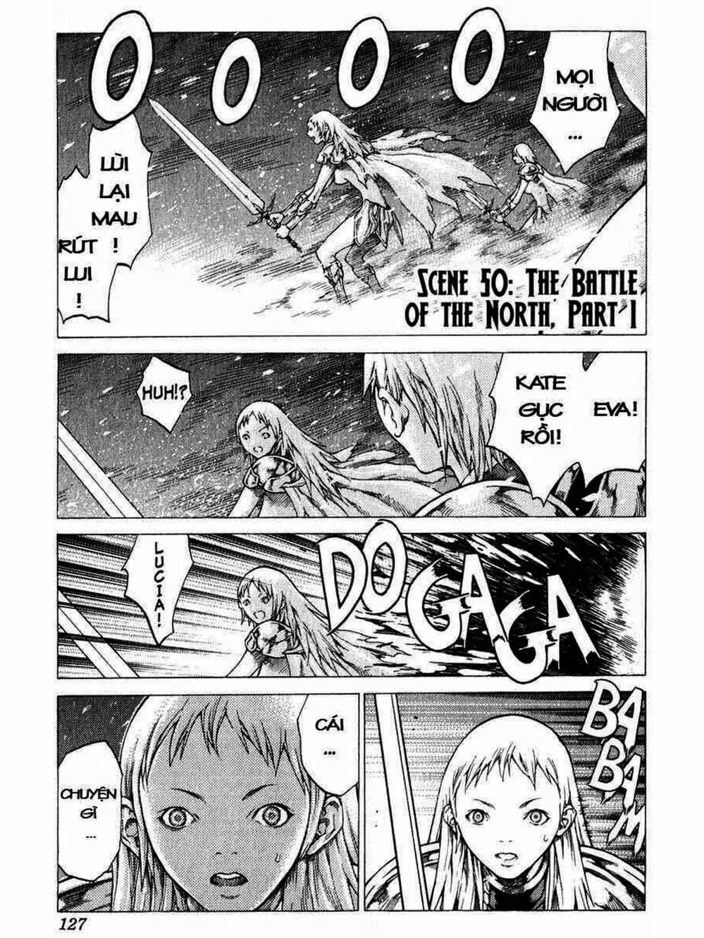 Truyện Tranh Claymore Mắt Bạc trang 4