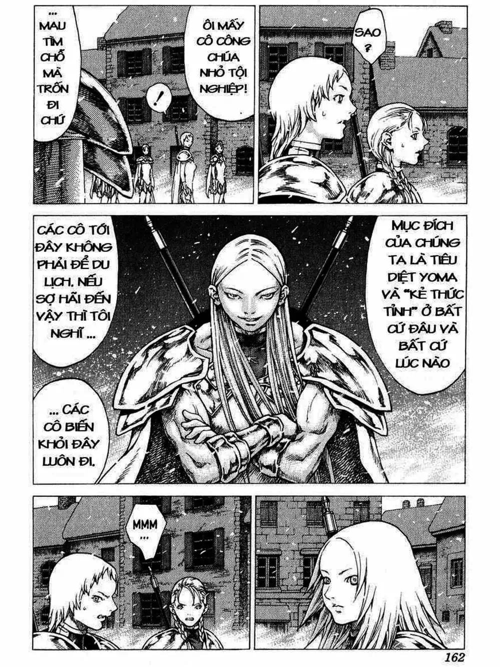 Truyện Tranh Claymore Mắt Bạc trang 4