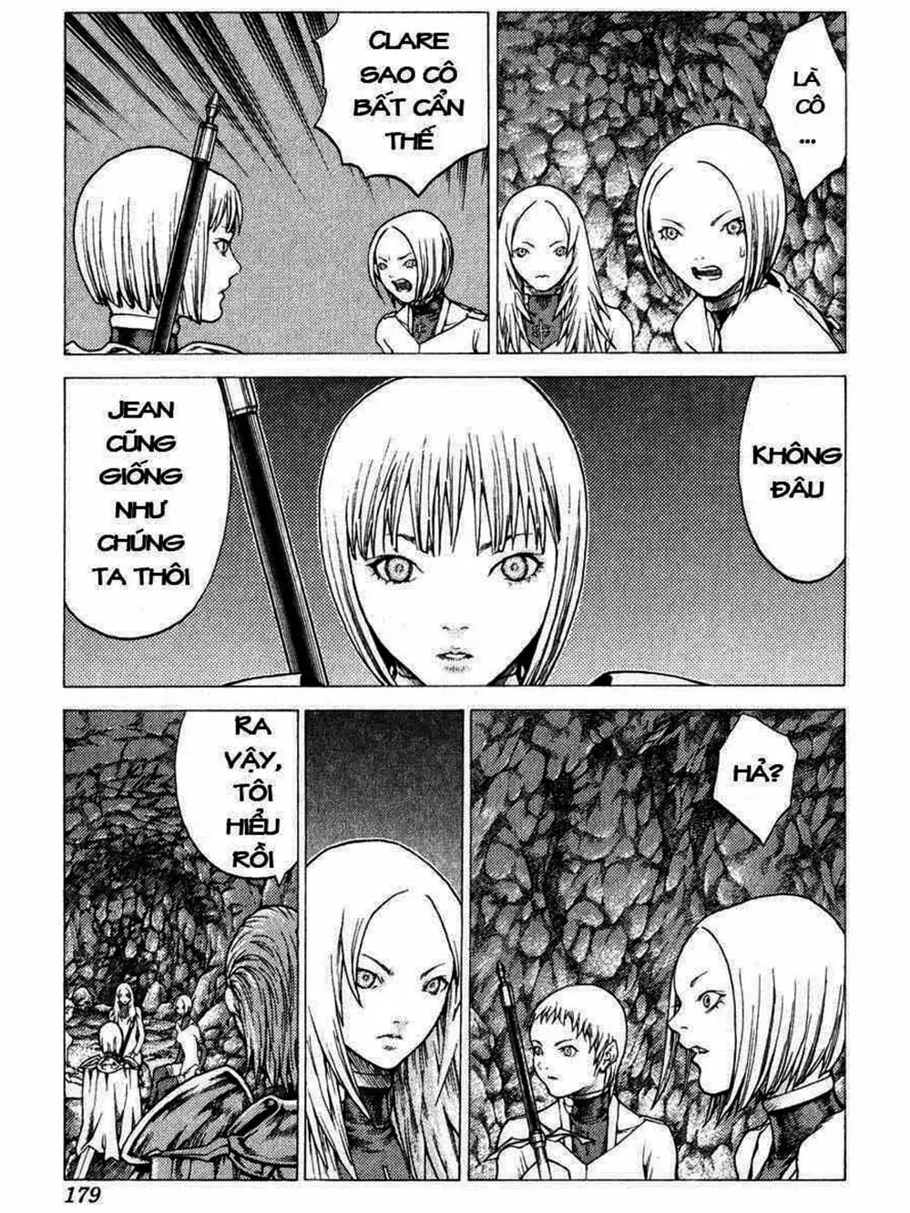 Truyện Tranh Claymore Mắt Bạc trang 4