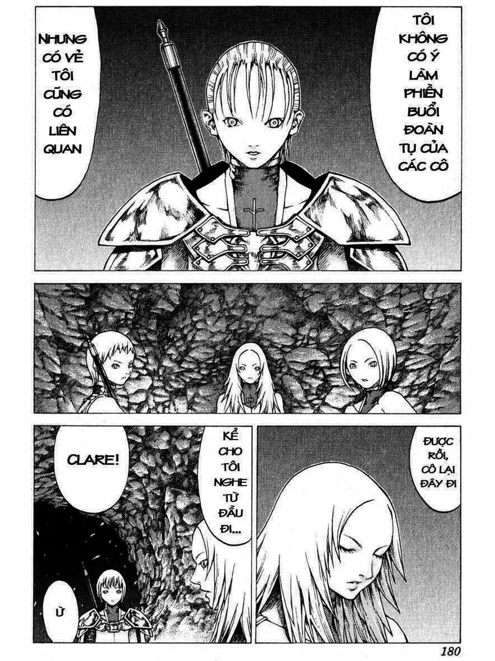 Truyện Tranh Claymore Mắt Bạc trang 4