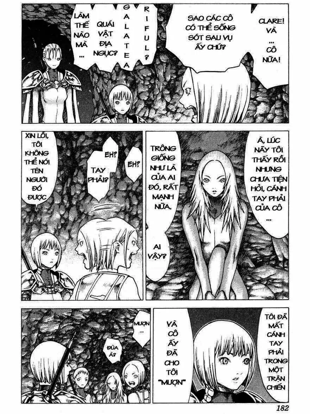 Truyện Tranh Claymore Mắt Bạc trang 4