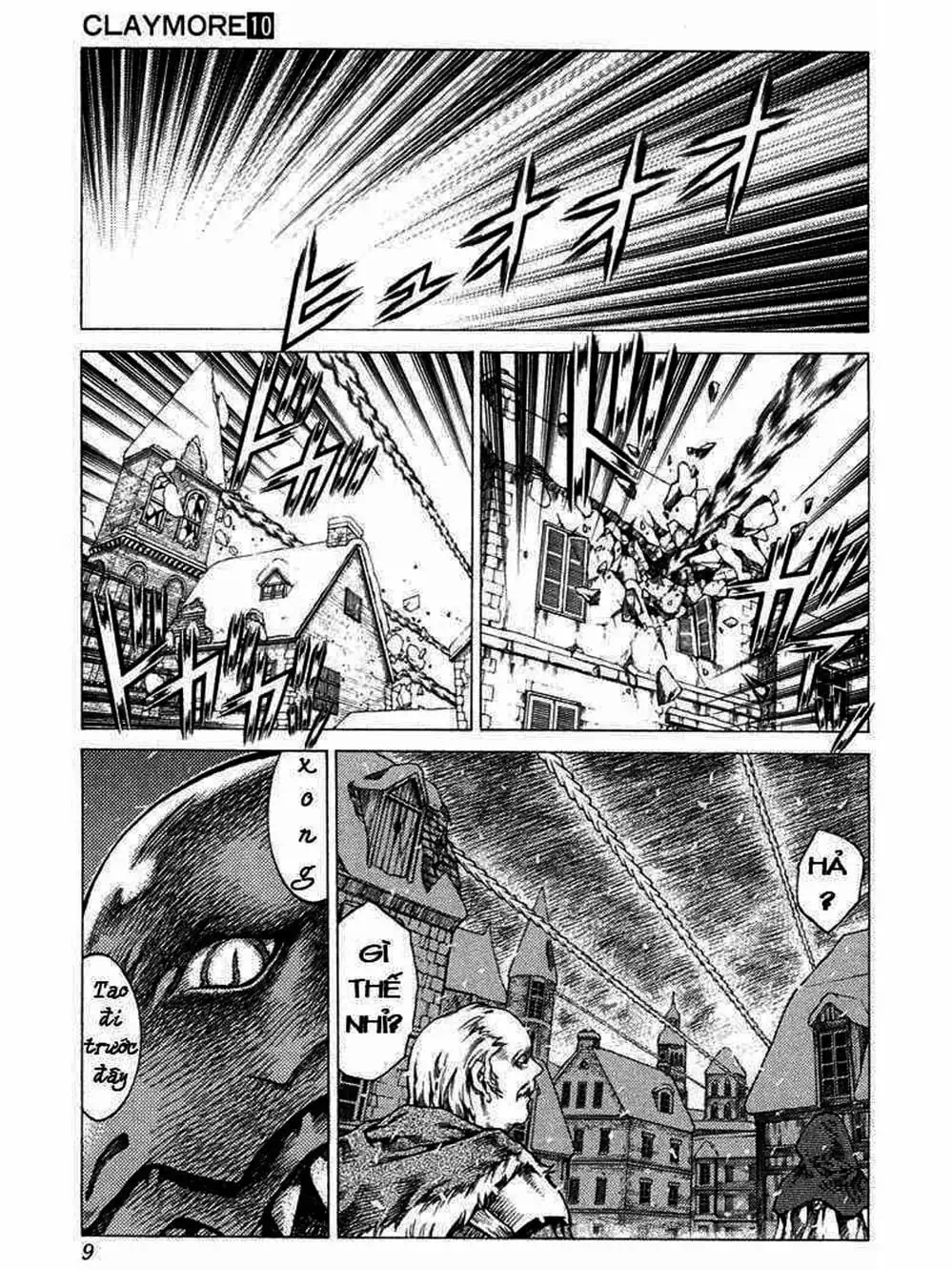Truyện Tranh Claymore Mắt Bạc trang 4