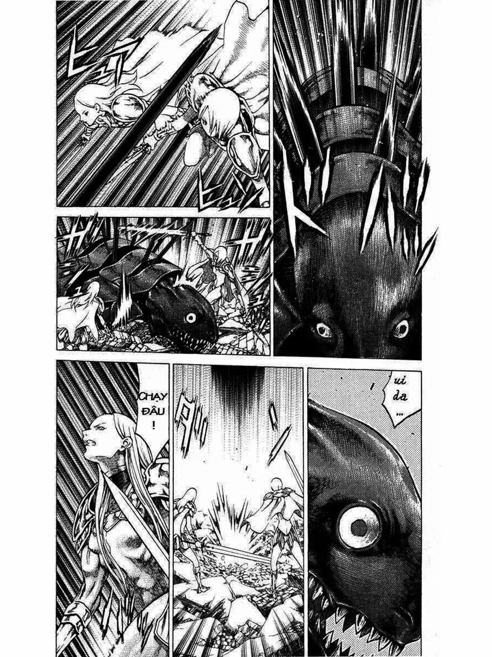 Truyện Tranh Claymore Mắt Bạc trang 4