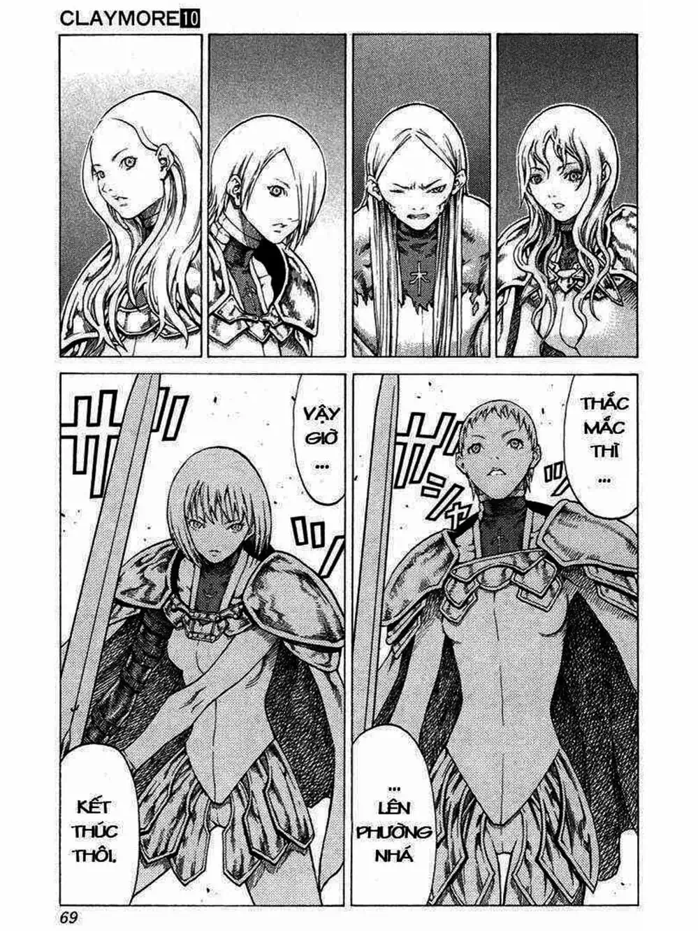 Truyện Tranh Claymore Mắt Bạc trang 4