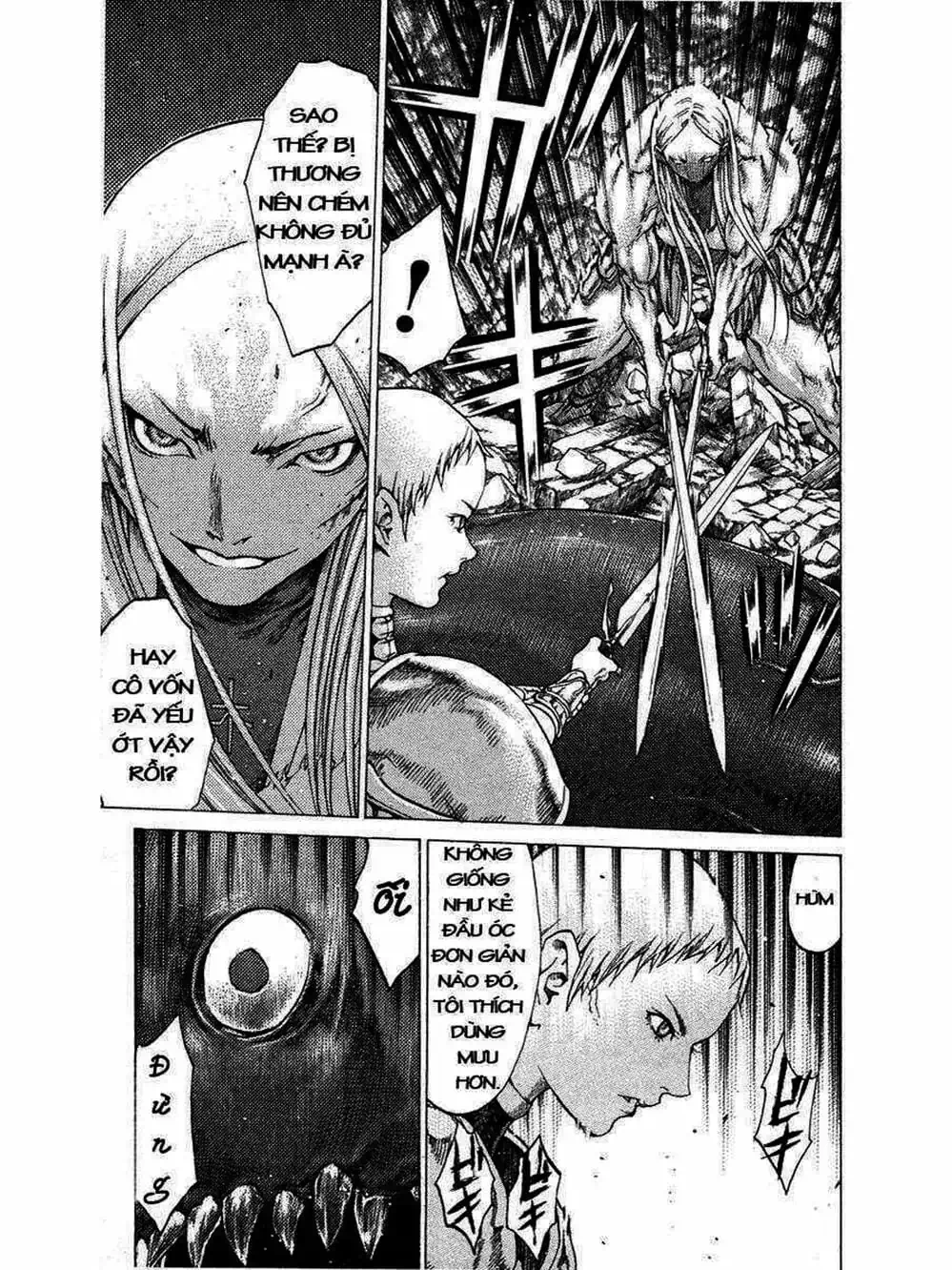 Truyện Tranh Claymore Mắt Bạc trang 4