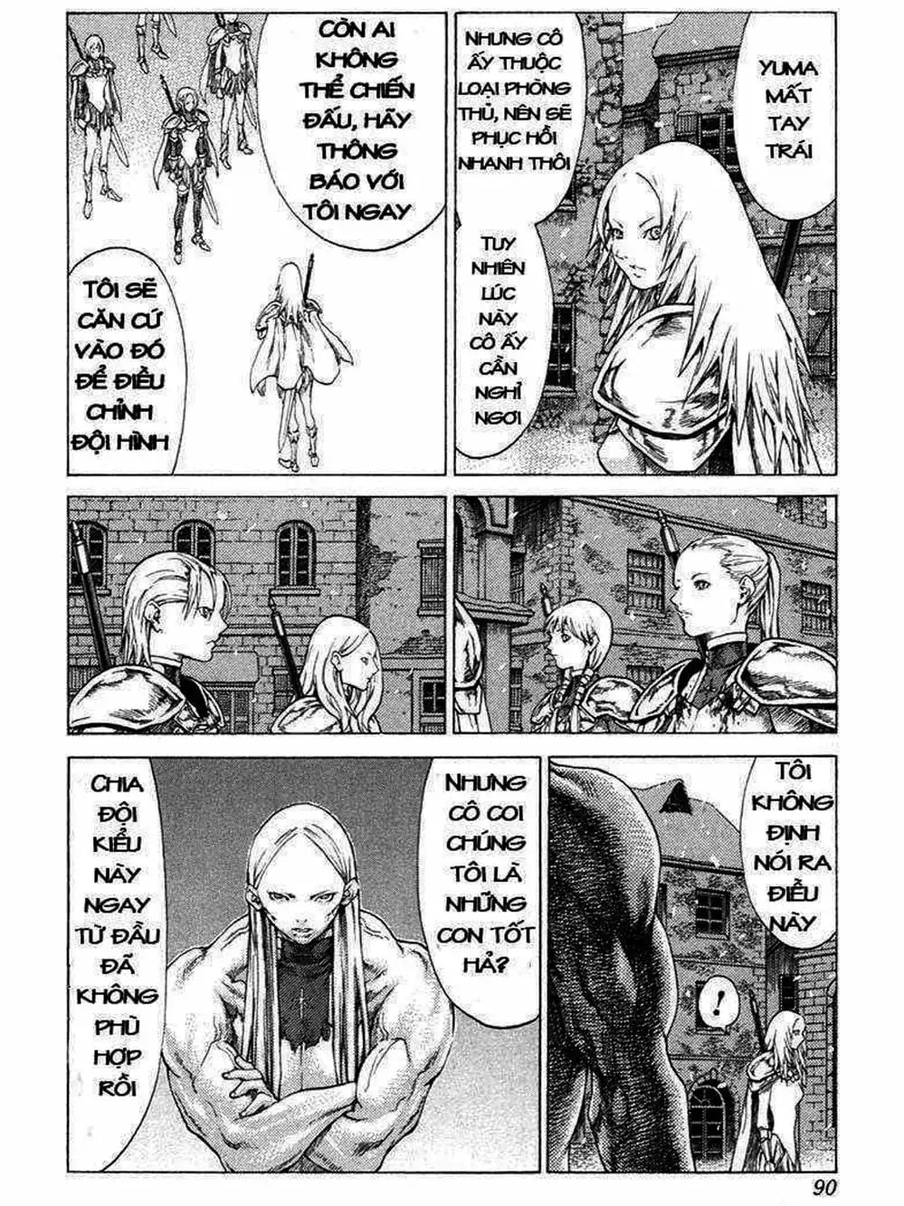 Truyện Tranh Claymore Mắt Bạc trang 4