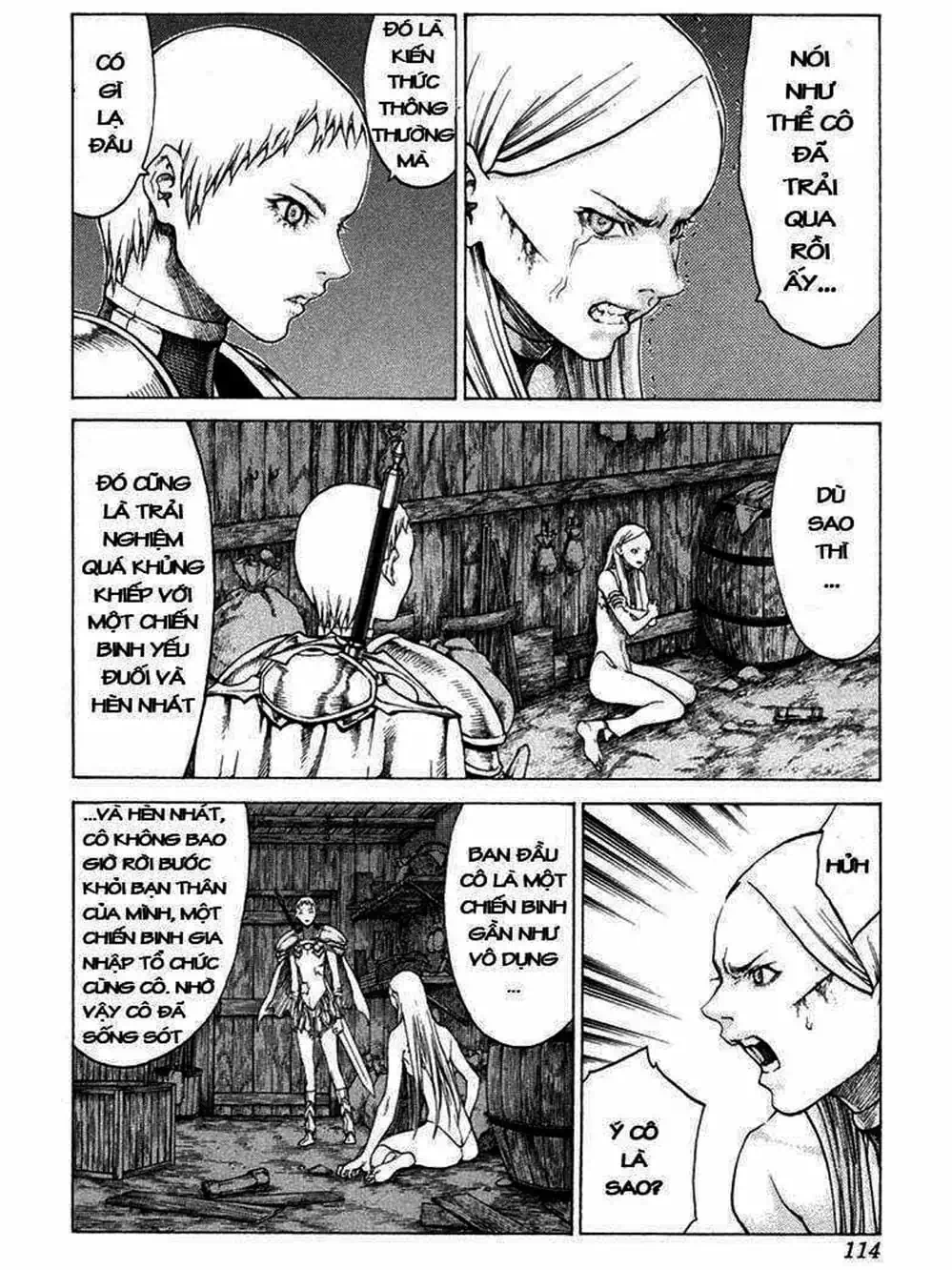 Truyện Tranh Claymore Mắt Bạc trang 4