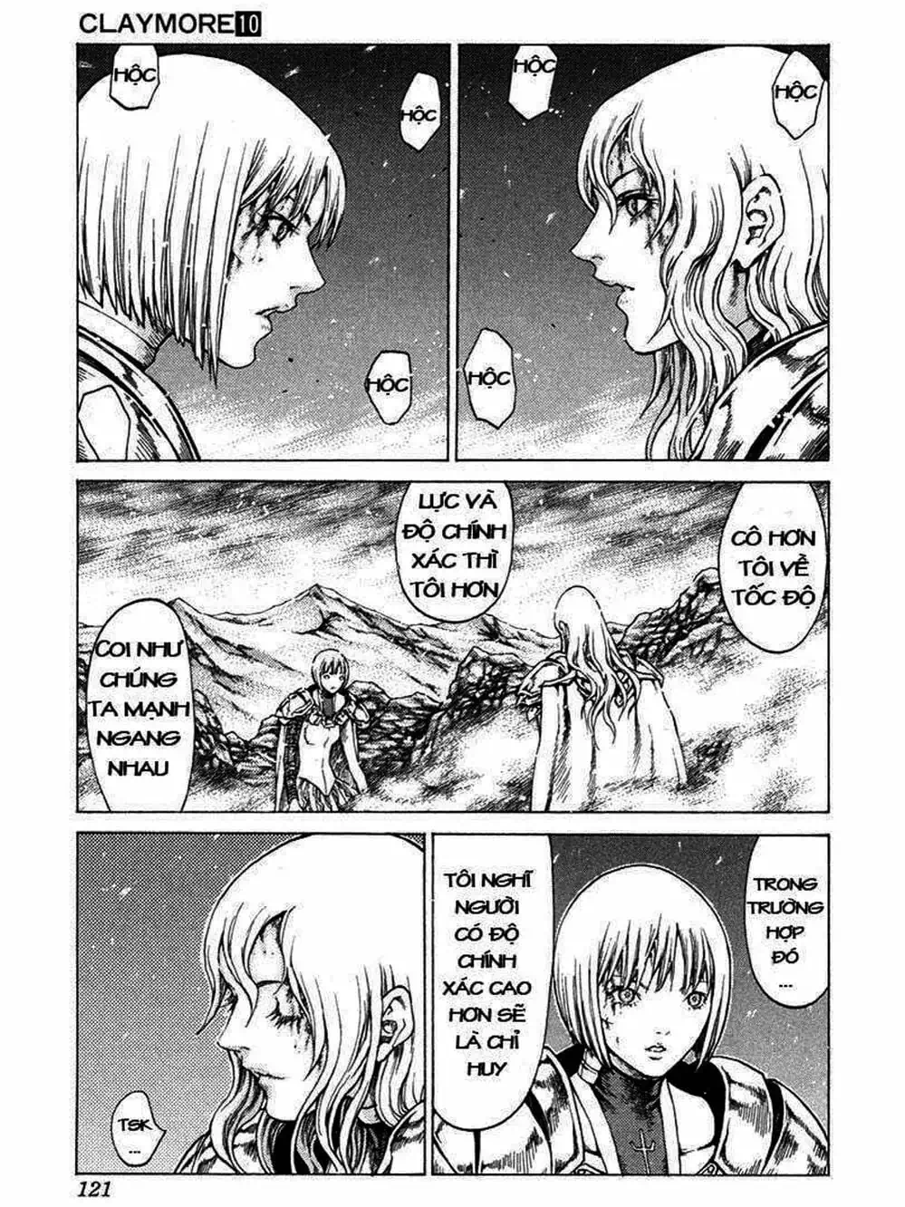 Truyện Tranh Claymore Mắt Bạc trang 4