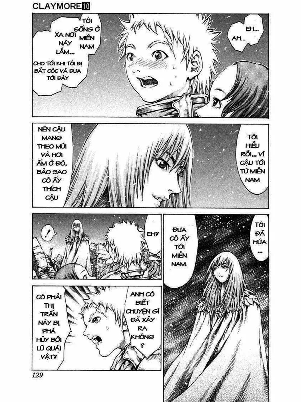 Truyện Tranh Claymore Mắt Bạc trang 4
