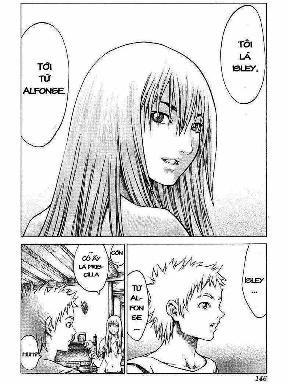 Truyện Tranh Claymore Mắt Bạc trang 4