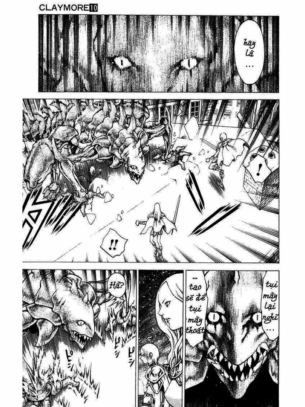 Truyện Tranh Claymore Mắt Bạc trang 4