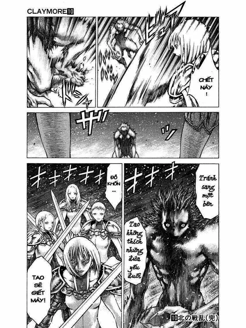 Truyện Tranh Claymore Mắt Bạc trang 4