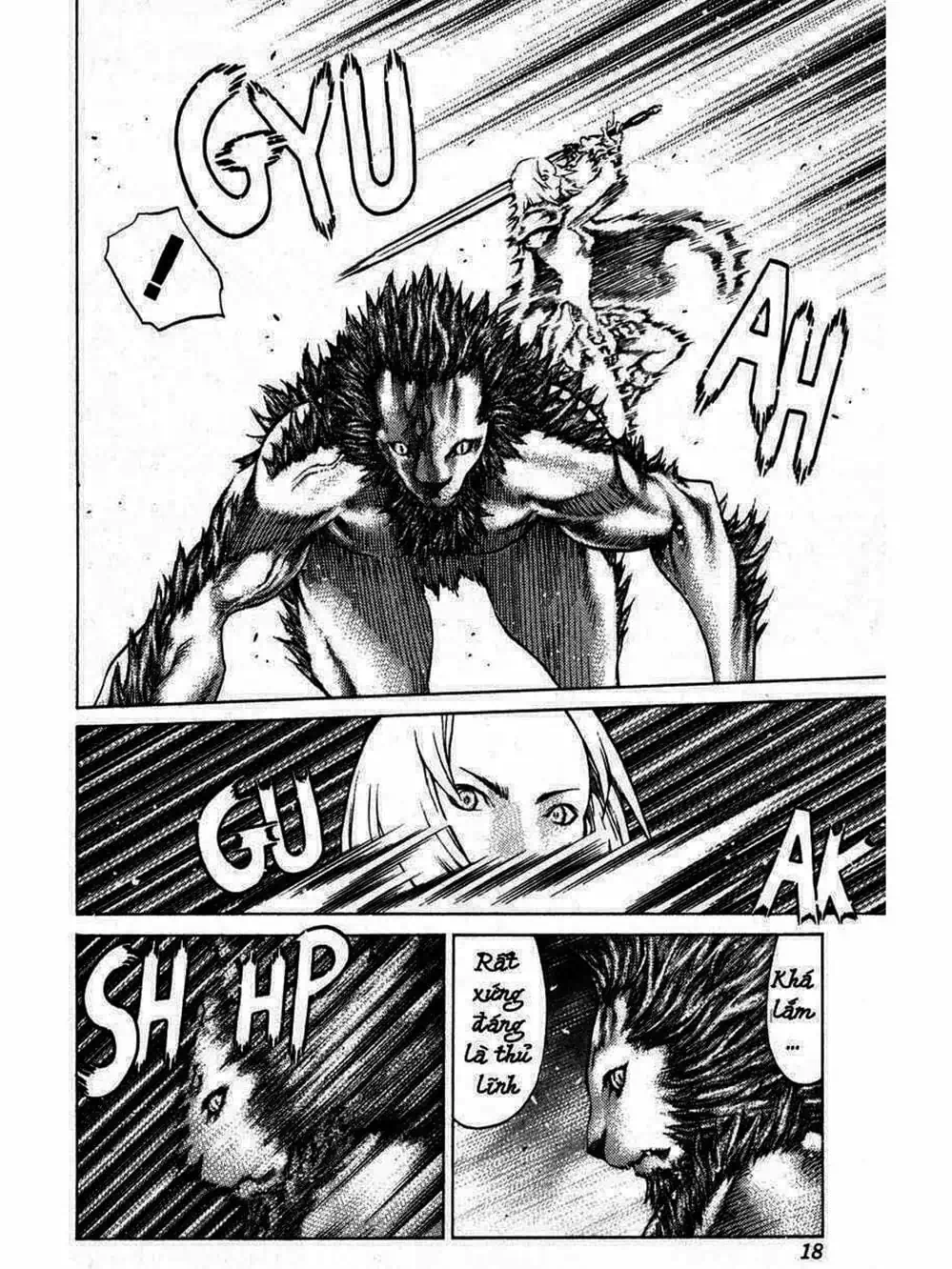 Truyện Tranh Claymore Mắt Bạc trang 4