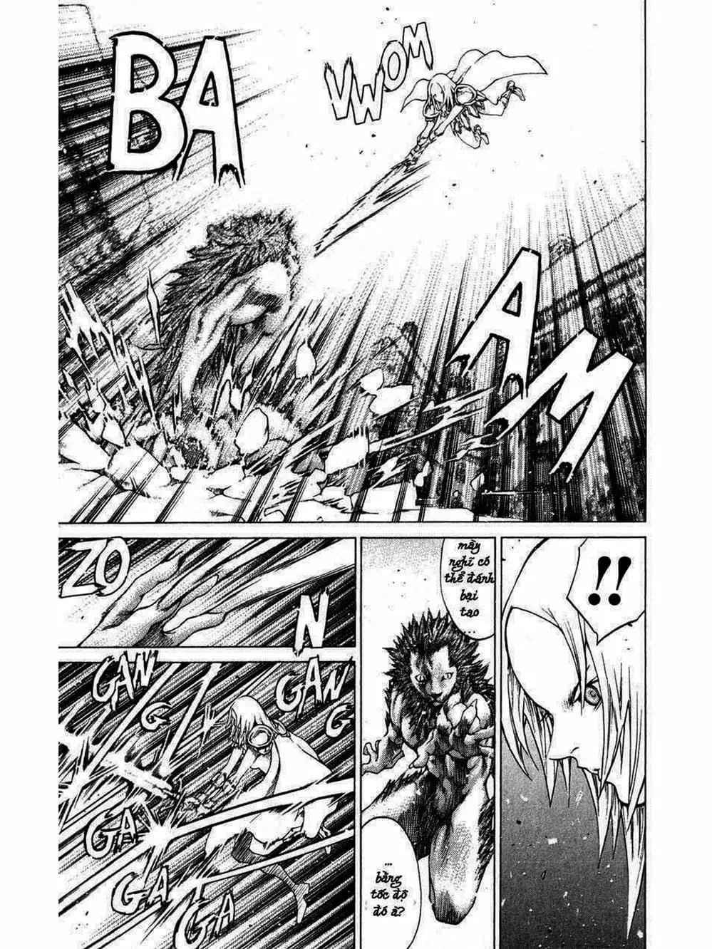 Truyện Tranh Claymore Mắt Bạc trang 4