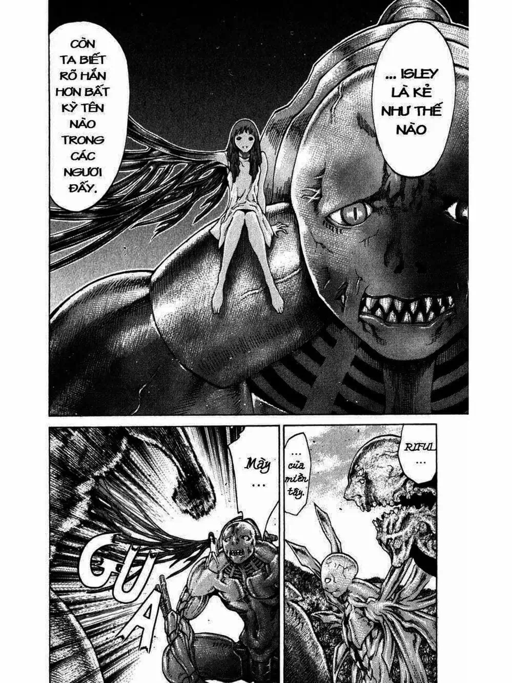 Truyện Tranh Claymore Mắt Bạc trang 4
