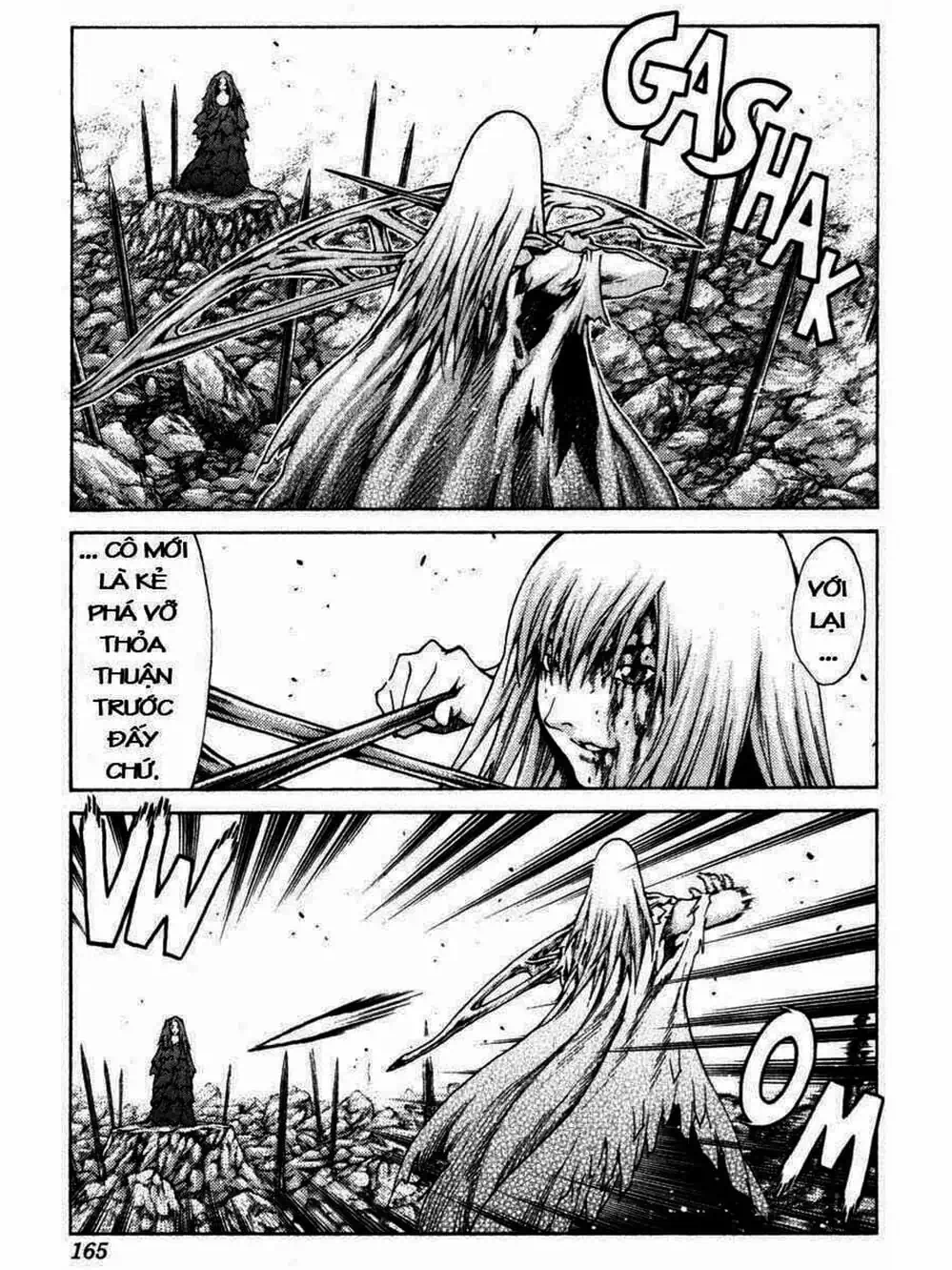 Truyện Tranh Claymore Mắt Bạc trang 4