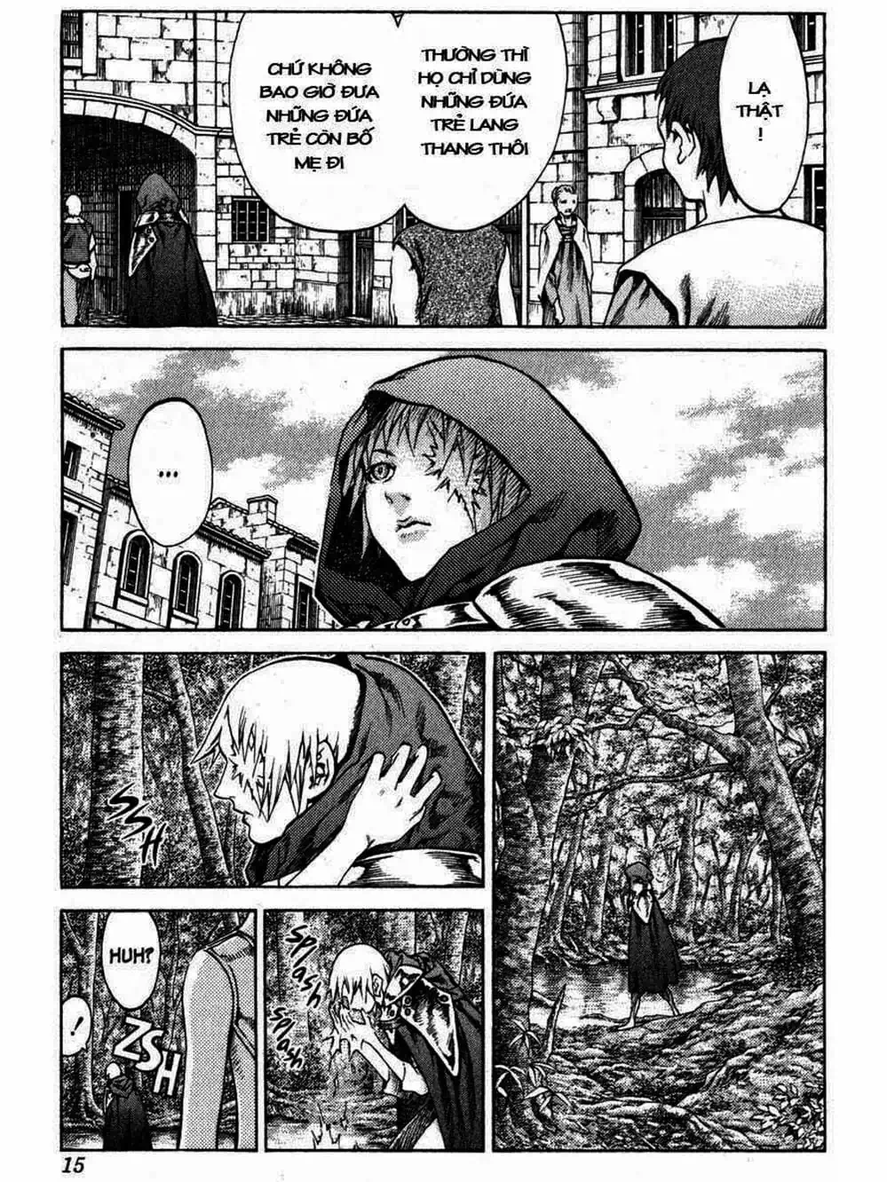 Truyện Tranh Claymore Mắt Bạc trang 4