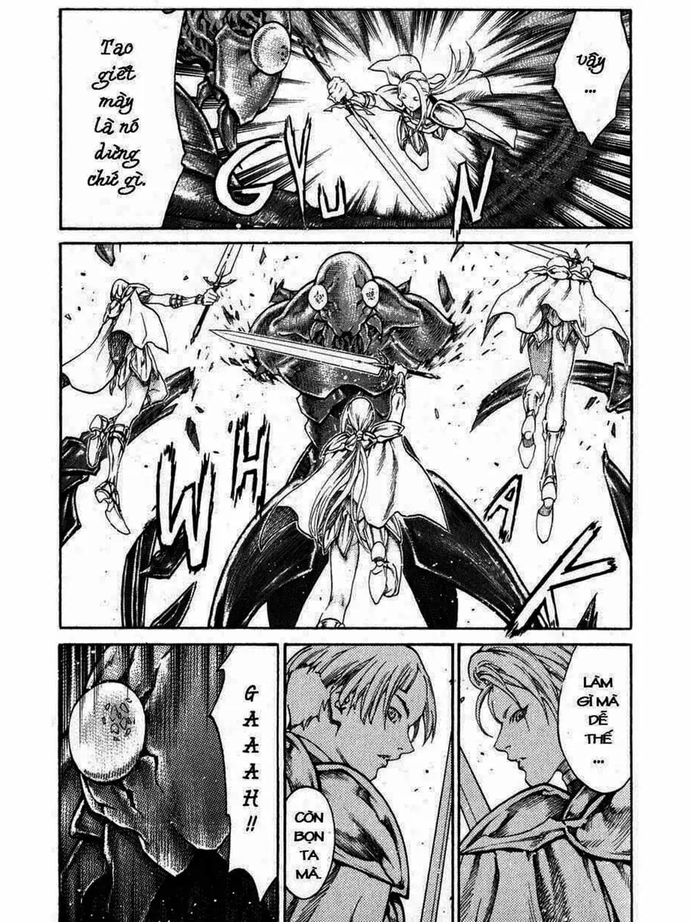 Truyện Tranh Claymore Mắt Bạc trang 4
