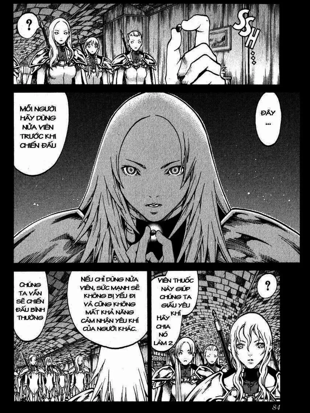 Truyện Tranh Claymore Mắt Bạc trang 4