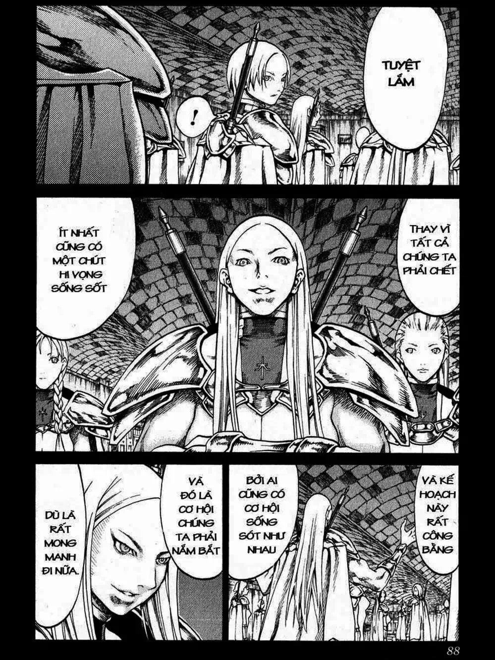 Truyện Tranh Claymore Mắt Bạc trang 4